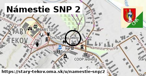 Námestie SNP 2, Starý Tekov