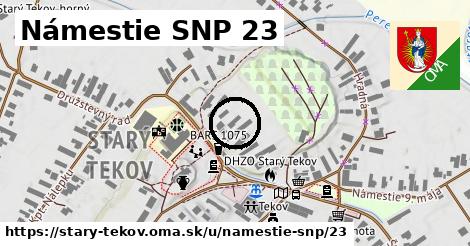 Námestie SNP 23, Starý Tekov