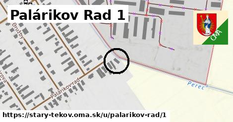 Palárikov Rad 1, Starý Tekov