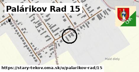 Palárikov Rad 15, Starý Tekov