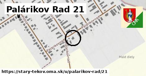 Palárikov Rad 21, Starý Tekov