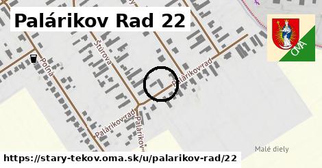 Palárikov Rad 22, Starý Tekov