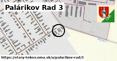 Palárikov Rad 3, Starý Tekov