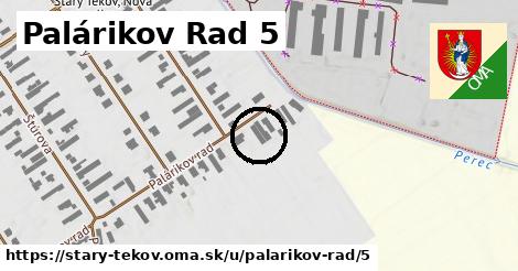 Palárikov Rad 5, Starý Tekov