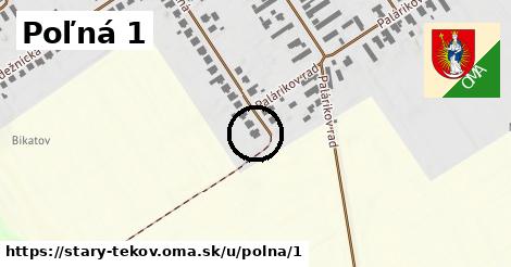 Poľná 1, Starý Tekov