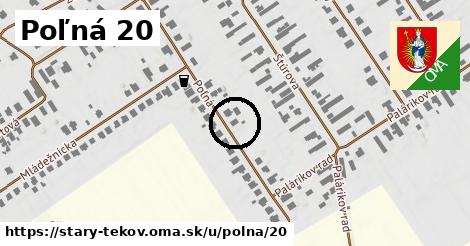 Poľná 20, Starý Tekov