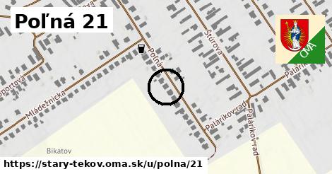 Poľná 21, Starý Tekov