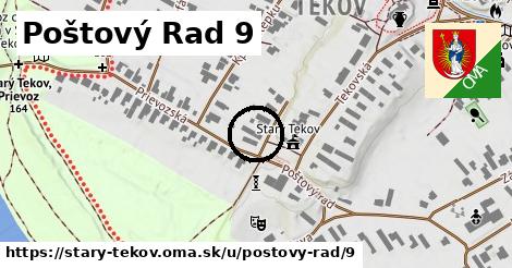 Poštový Rad 9, Starý Tekov