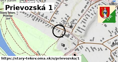 Prievozská 1, Starý Tekov