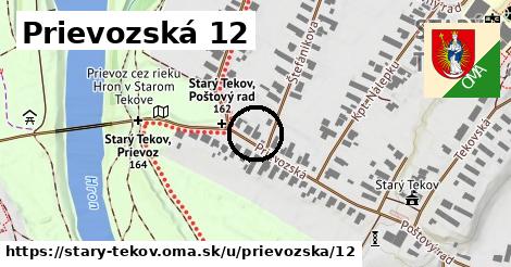 Prievozská 12, Starý Tekov