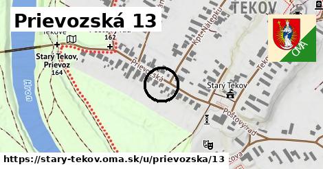 Prievozská 13, Starý Tekov