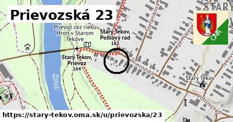 Prievozská 23, Starý Tekov