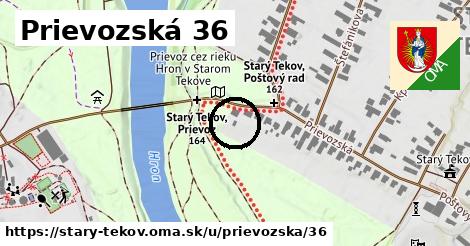 Prievozská 36, Starý Tekov
