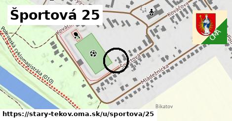 Športová 25, Starý Tekov