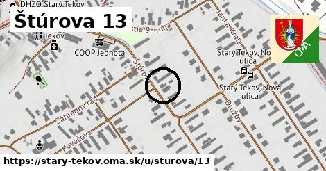 Štúrova 13, Starý Tekov
