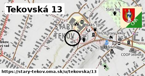 Tekovská 13, Starý Tekov