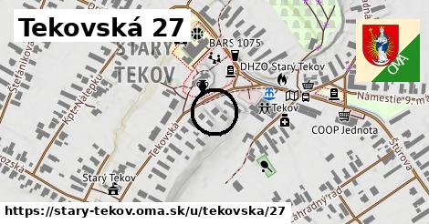 Tekovská 27, Starý Tekov