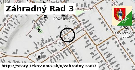 Záhradný Rad 3, Starý Tekov