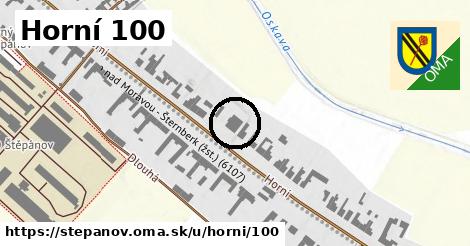 Horní 100, Štěpánov