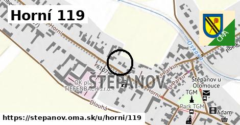 Horní 119, Štěpánov