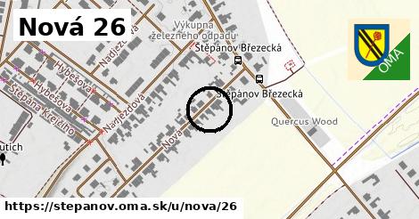 Nová 26, Štěpánov