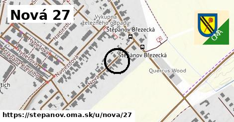 Nová 27, Štěpánov