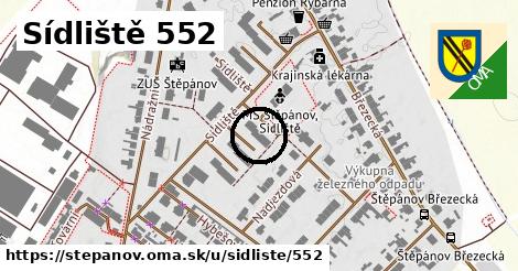 Sídliště 552, Štěpánov