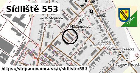 Sídliště 553, Štěpánov