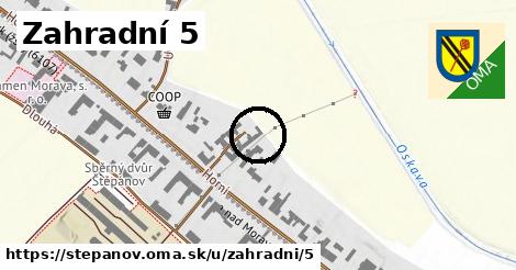 Zahradní 5, Štěpánov