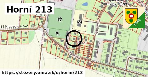 Horní 213, Stěžery