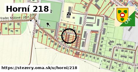 Horní 218, Stěžery