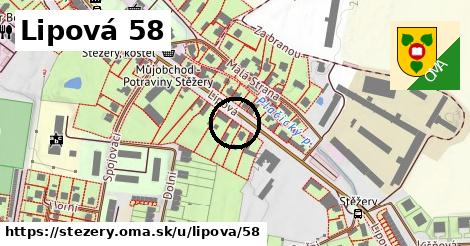 Lipová 58, Stěžery