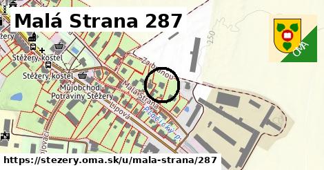 Malá Strana 287, Stěžery