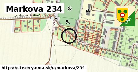 Markova 234, Stěžery