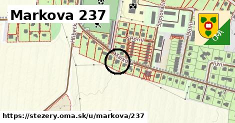 Markova 237, Stěžery