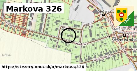 Markova 326, Stěžery