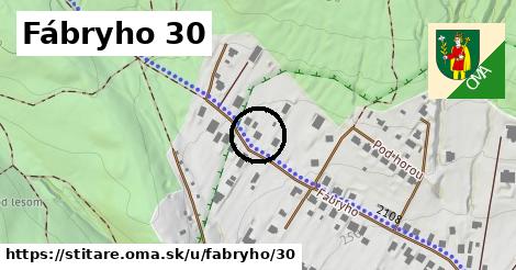 Fábryho 30, Štitáre