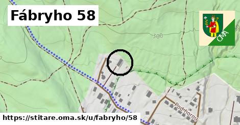 Fábryho 58, Štitáre