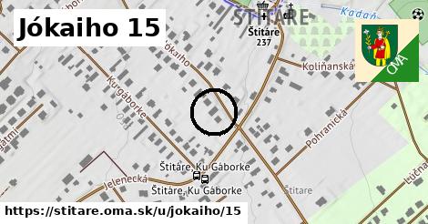 Jókaiho 15, Štitáre