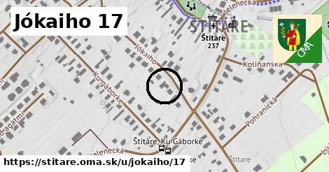 Jókaiho 17, Štitáre