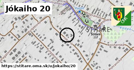 Jókaiho 20, Štitáre