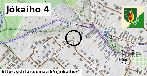 Jókaiho 4, Štitáre