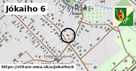 Jókaiho 6, Štitáre