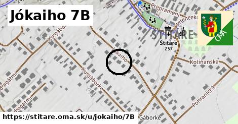 Jókaiho 7B, Štitáre