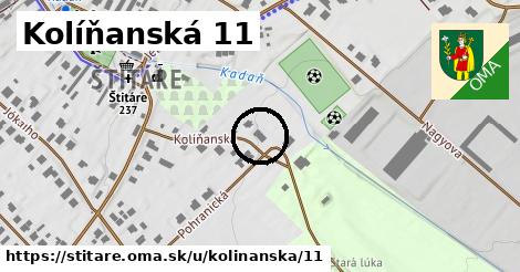 Kolíňanská 11, Štitáre