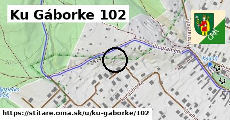 Ku Gáborke 102, Štitáre