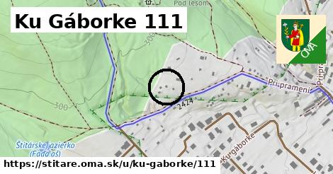 Ku Gáborke 111, Štitáre