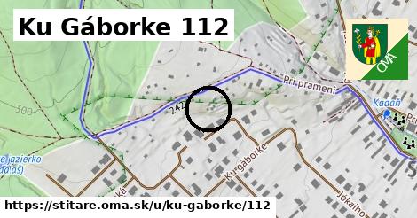 Ku Gáborke 112, Štitáre