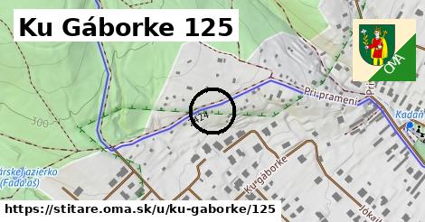 Ku Gáborke 125, Štitáre