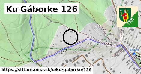 Ku Gáborke 126, Štitáre